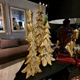 ARBOL RESINA DORADO 54 CM