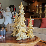 ARBOL RESINA DORADO 69 CM