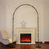 130cmx230cm ARCO DE LUZ 2500Light tree warmwhite led Indoor / Outdoor 24V24W adaptor ?Mteal base ?10% flashing lights
