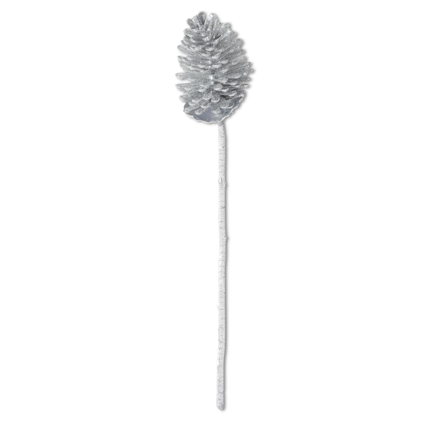 VARA DE PIÑA PLATEADA 74 CM