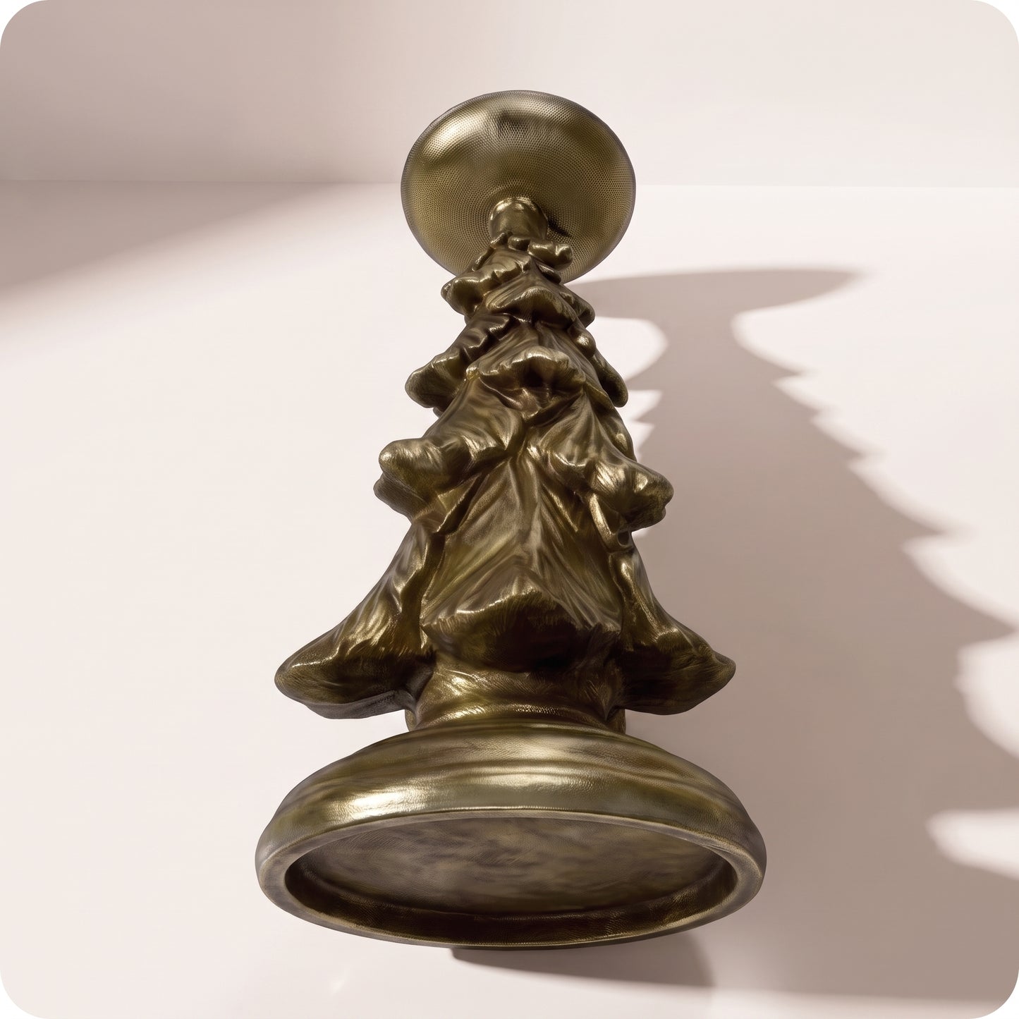 Candelabro tipo árbol dorado g