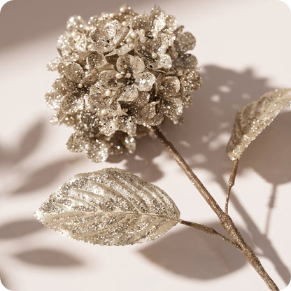 Rama de hortensia