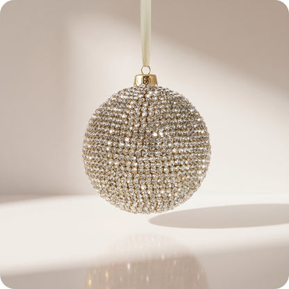 Esfera de piedras brillantes de crital 13 cm