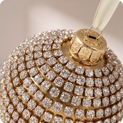 Esfera de piedras brillantes de crital 13 cm