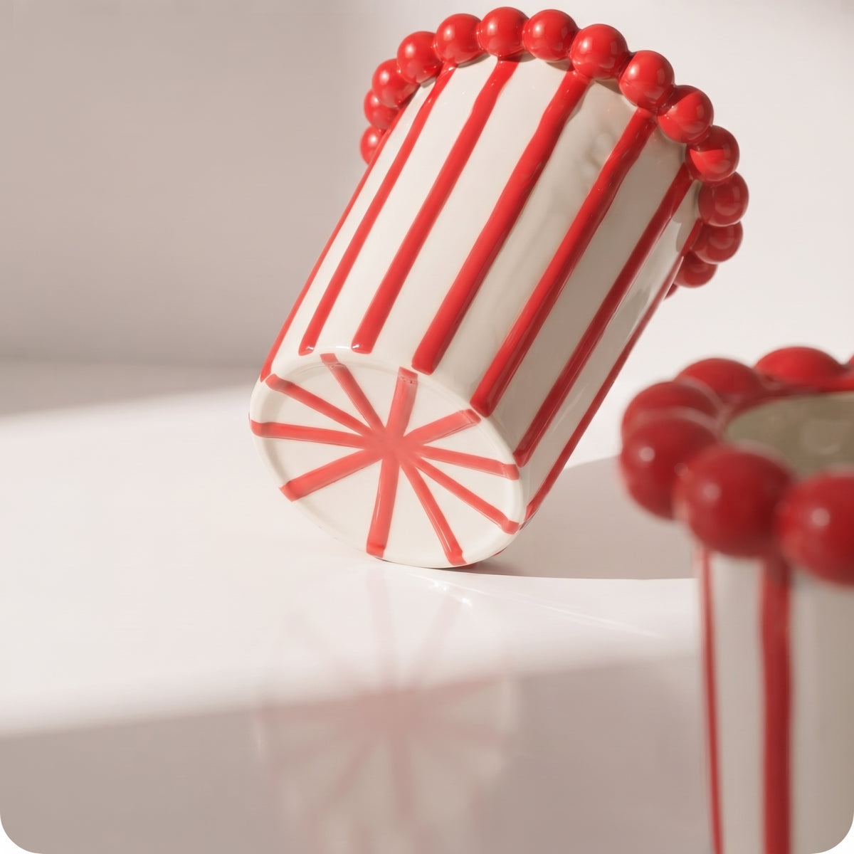 Jarrón Red Candy