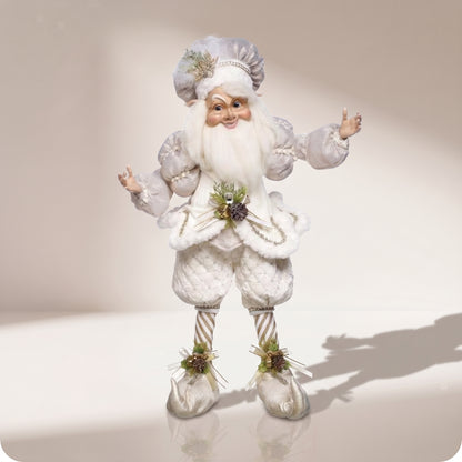 North Pole White Christmas Elf