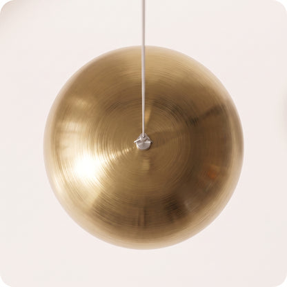 Esfera de acero inoxidable dorado viejo rigido 20, 30, 38 y 48 cm