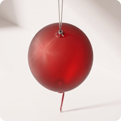 Esfera globo de cristal transparente 20 cm