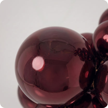 Guirnalda de burbujas color burgundy