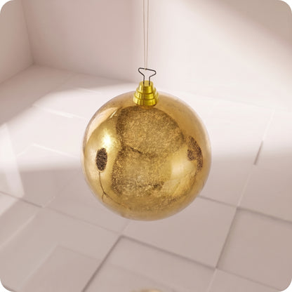 Esfera de oro antiguo