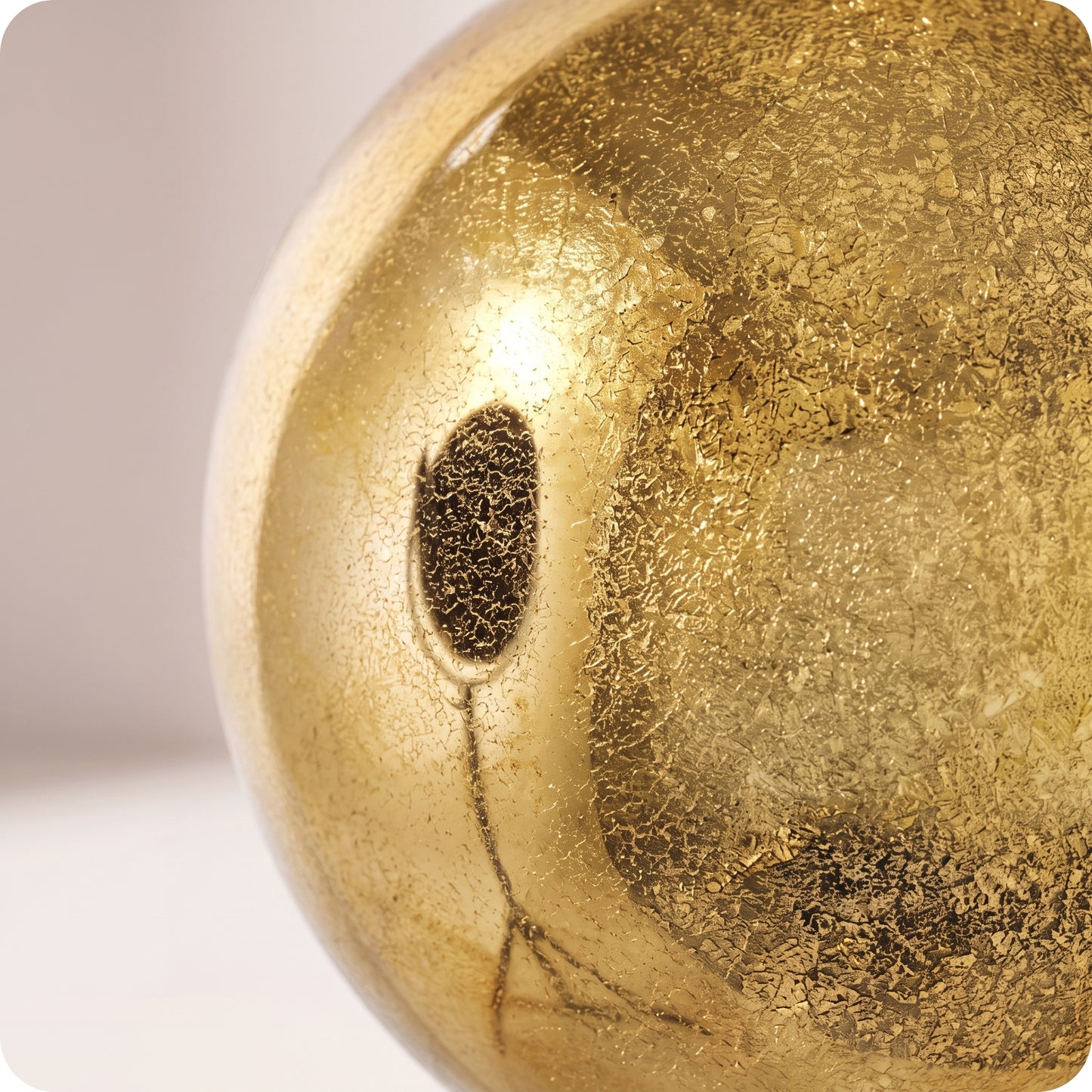 Esfera de oro antiguo