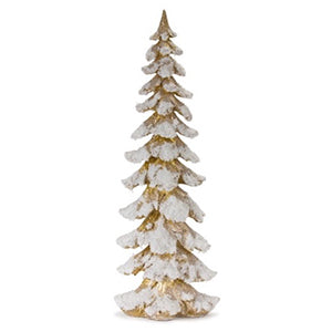 ARBOL DE RESINA NEVADO