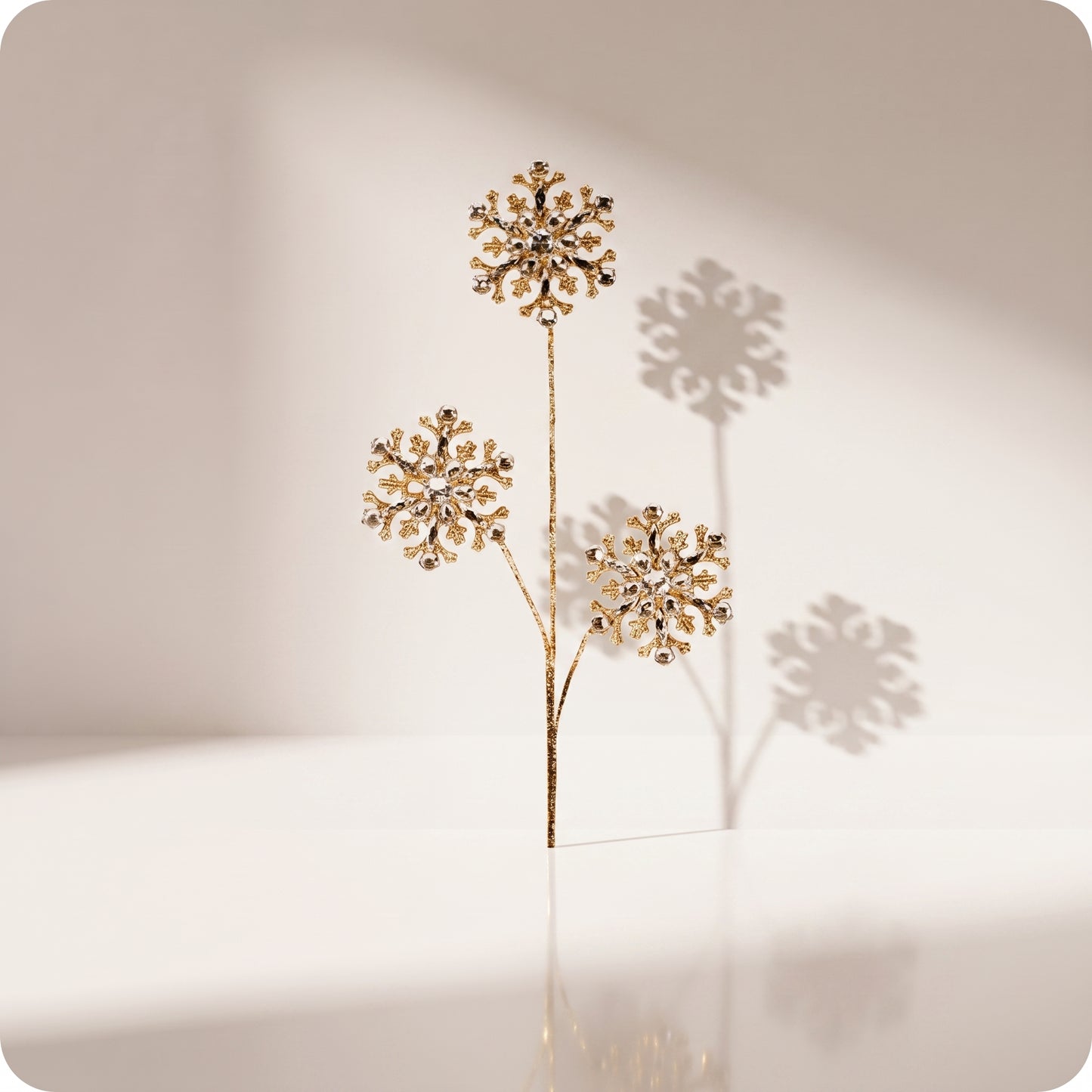 Vara de tres snowflake
