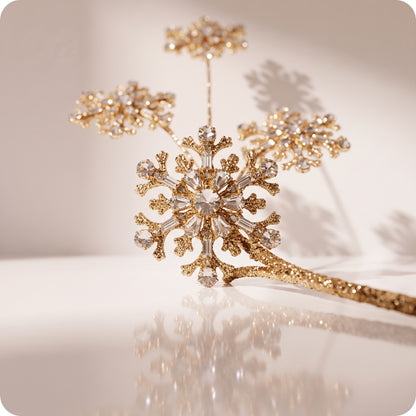 Vara de tres snowflake