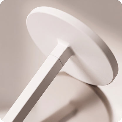 Porta vela de aluminio para árbol blanco