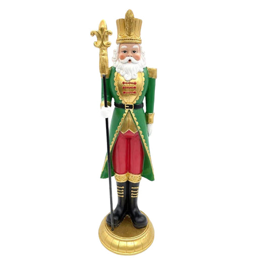 Cascanueces Rey 210cm Verde+Rojo