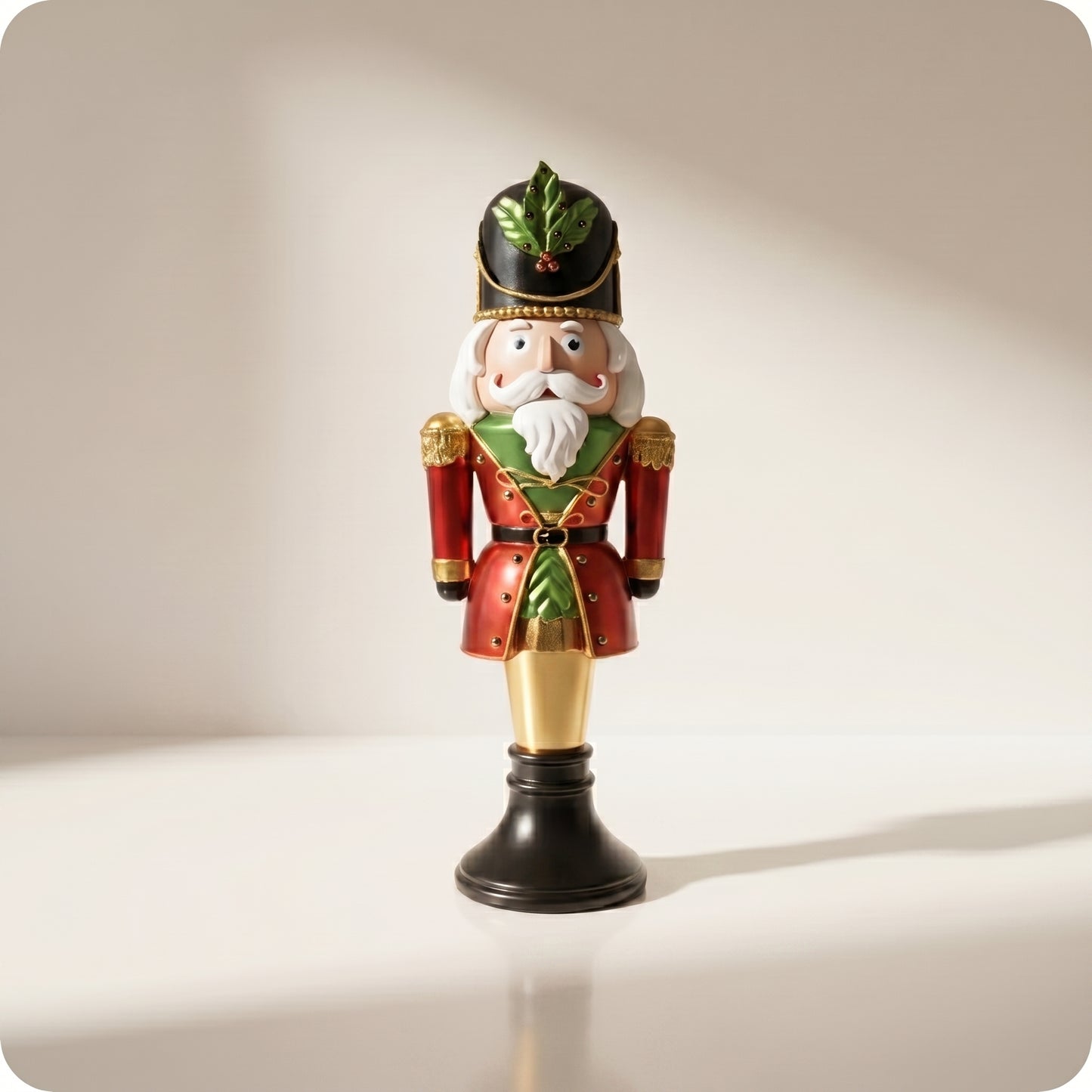 Cascanueces decorativo con luz led