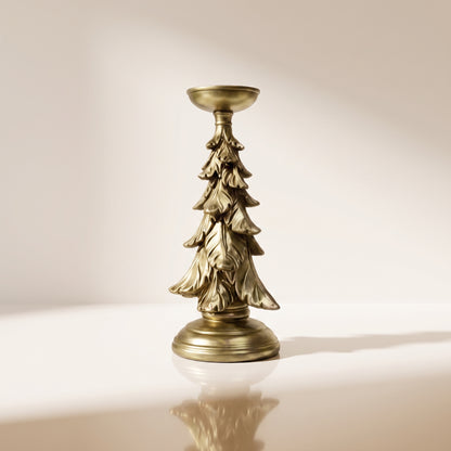 Candelabro tipo árbol dorado g