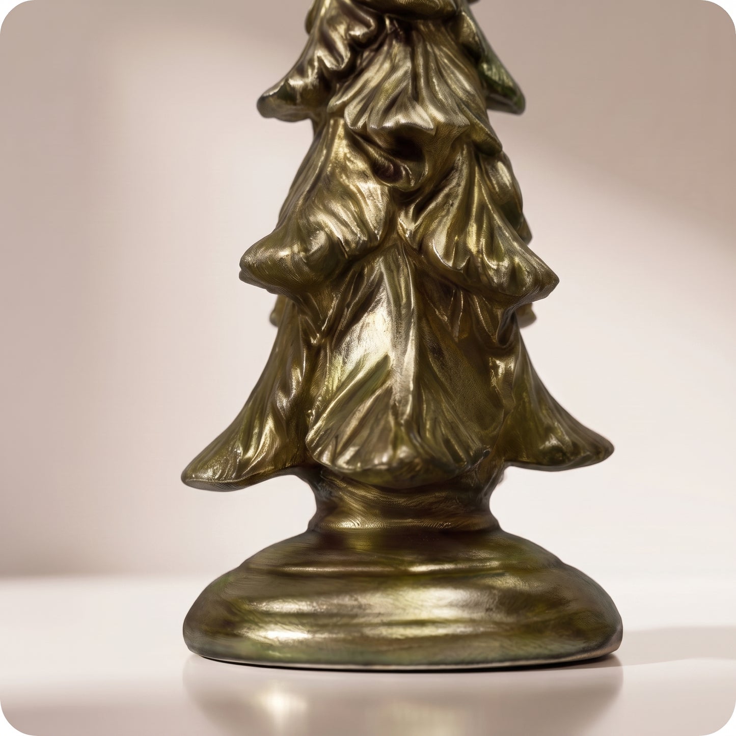Candelabro tipo árbol dorado g