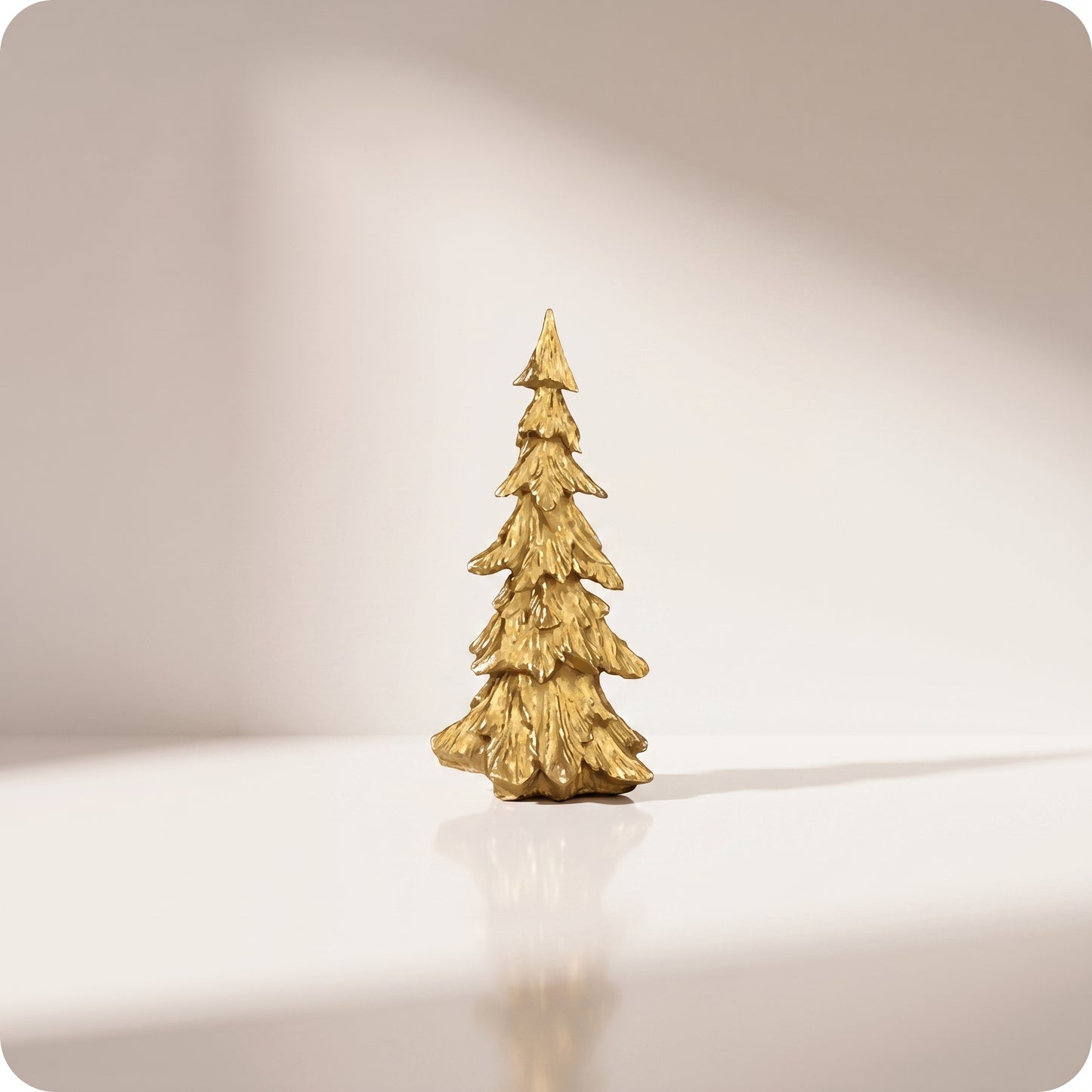 Árbol de resina pino dorado ch