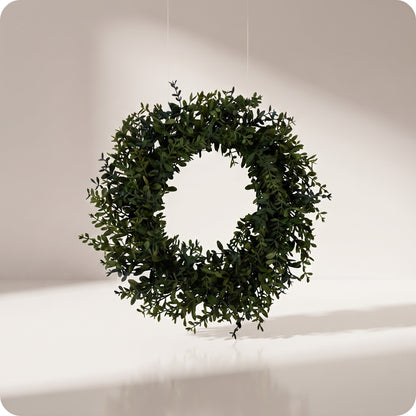 Corona boxwood wreath