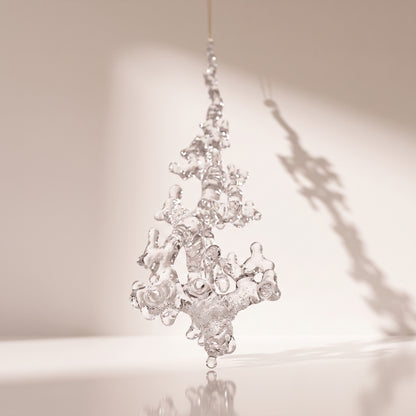 Esfera tipo hielo de acrilico 49 cm