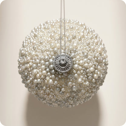 Esfera con glitter mtlc