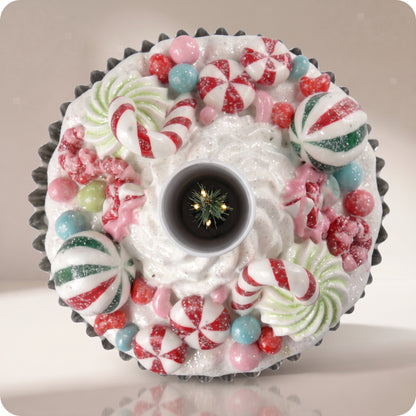 Base para árbol candy cupcake