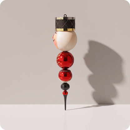 Esfera tambor soldado cascanueces 81 cm