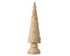 CHRISTMAS TREE DORADO CON PIEDRAS 66 CM
