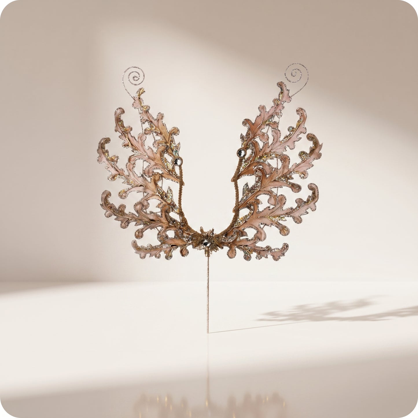 Esfera alas de angel metalicas 58 cm