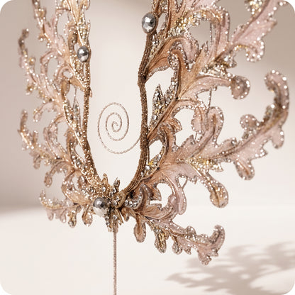 Esfera alas de angel metalicas 58 cm