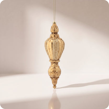 Esfera antigua de dorado viejo 31 cm