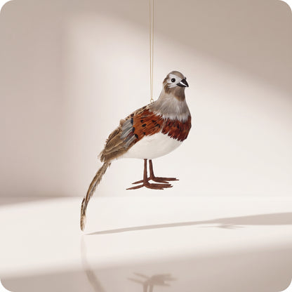 Esfera pajaro highlands realista de 27 cm