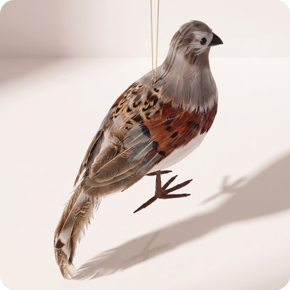 Esfera pajaro highlands realista de 27 cm