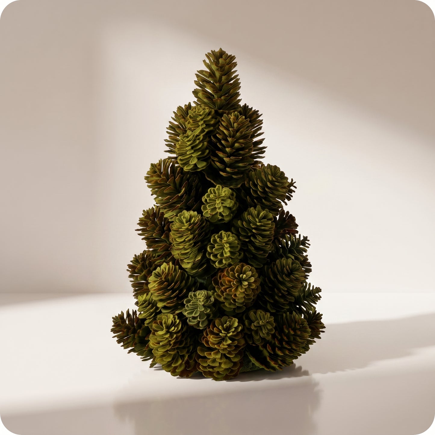 Árbol de piñas verde ch