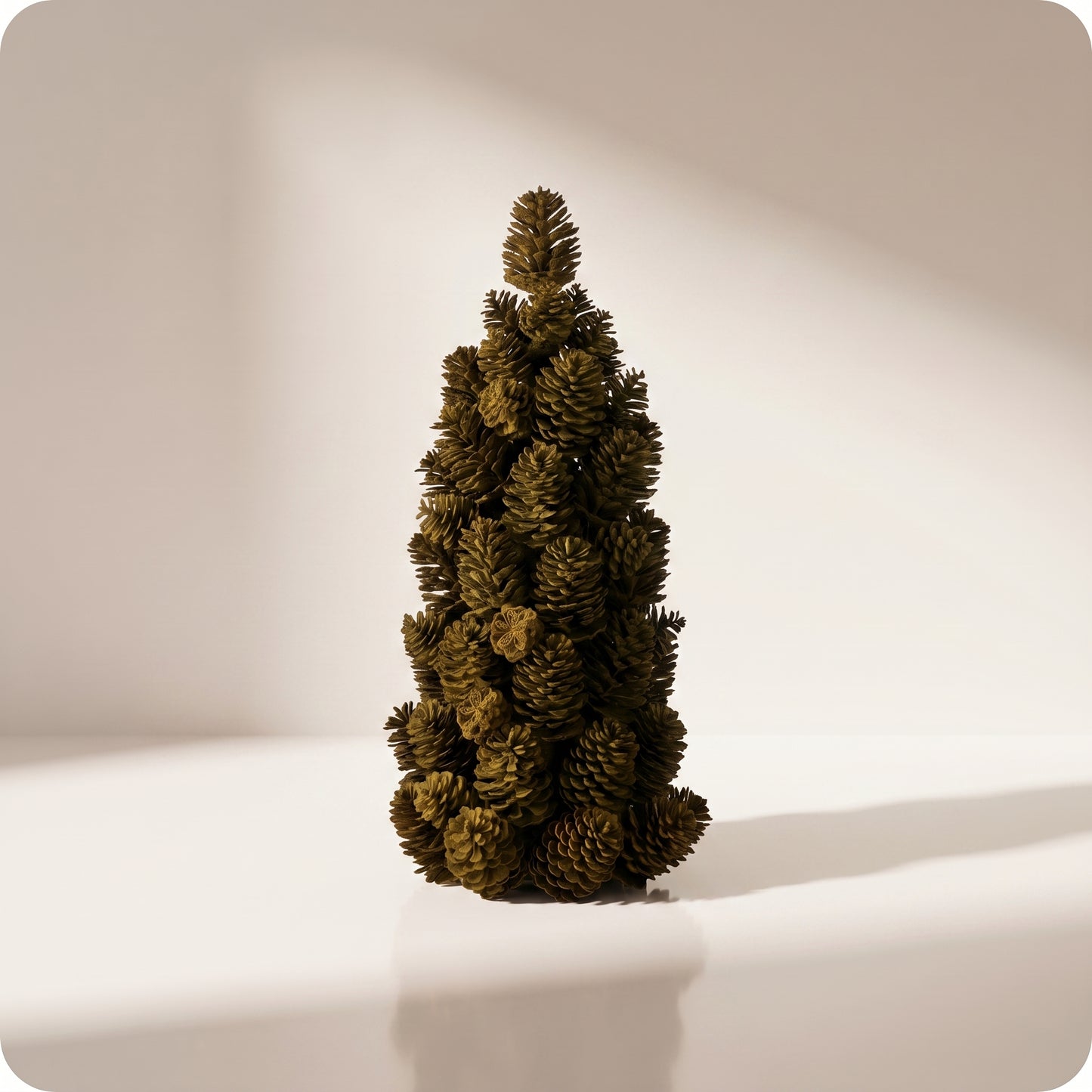 Árbol de piñas verde g