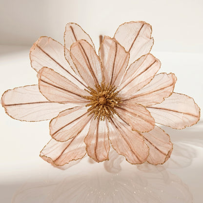 Vara de magnolia transparente con brillo