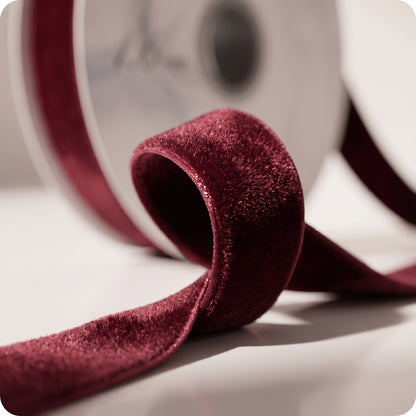 Liston burgundy liso elegante delgado