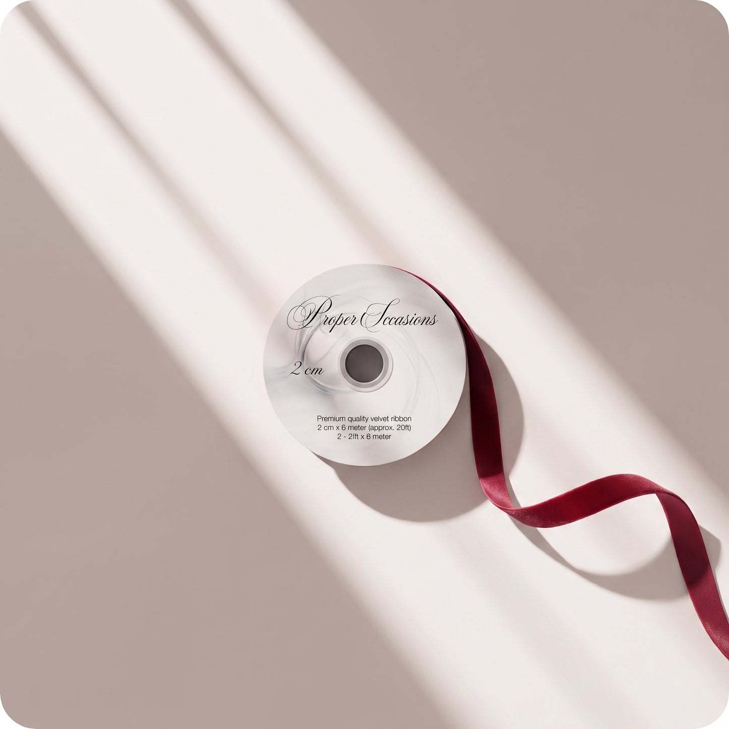 Liston burgundy liso elegante delgado