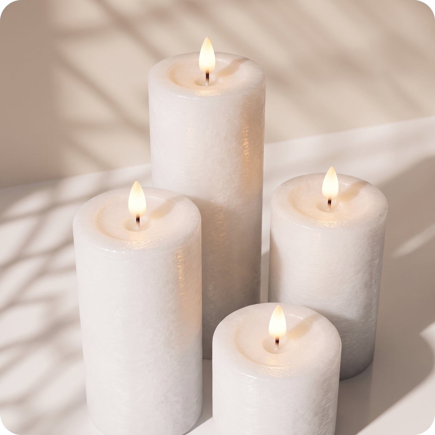 Vela aromatizantes blancas electricas