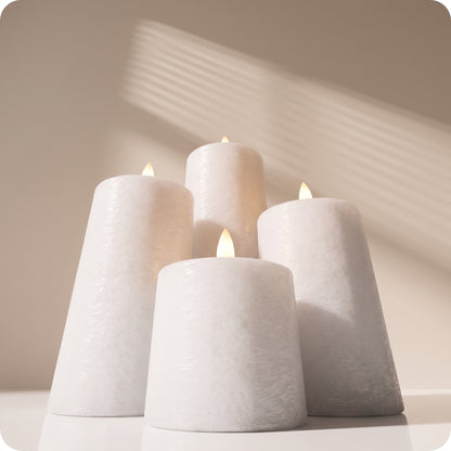 Vela aromatizantes blancas electricas