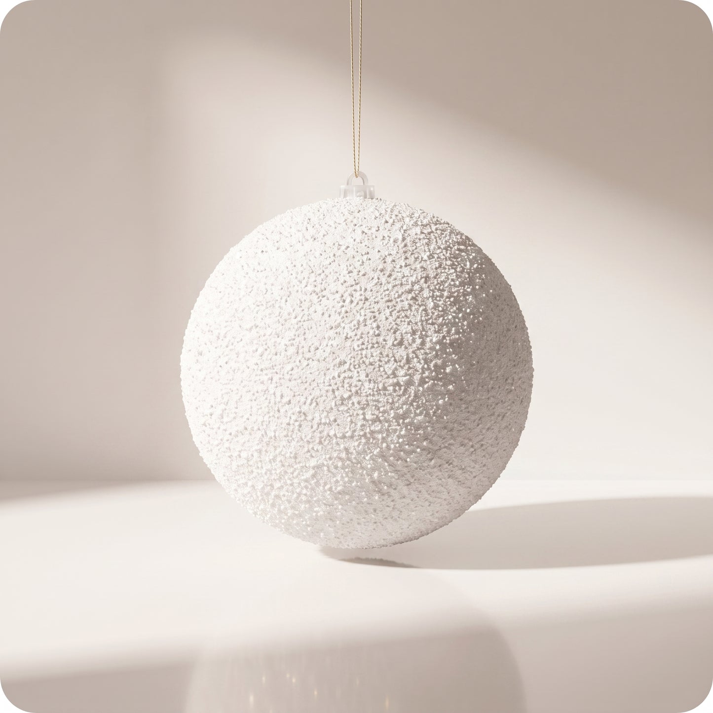 Esfera navideña snowball 16, 21, 26, 41, 51 y 61 cm