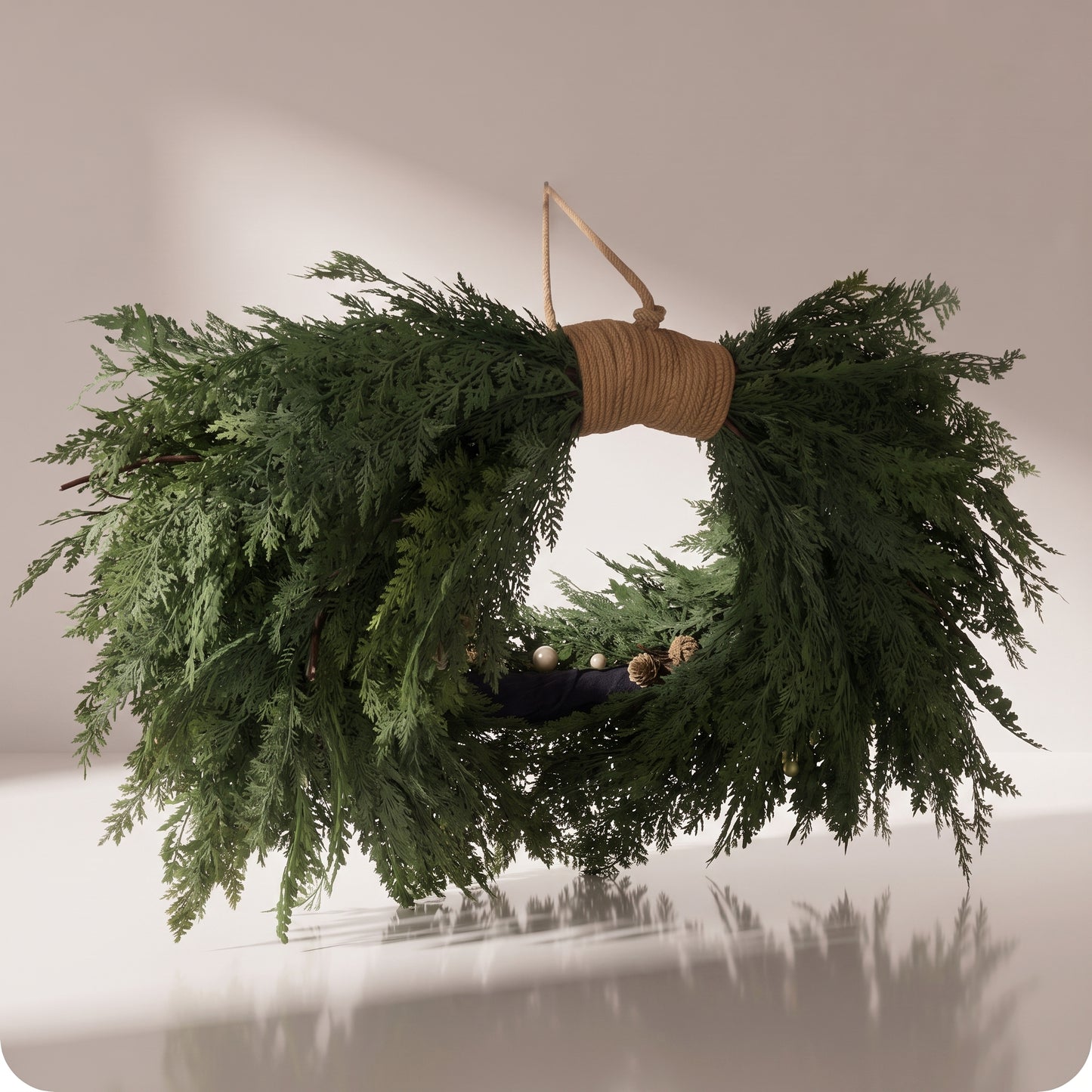 Corona verde cedar wreath